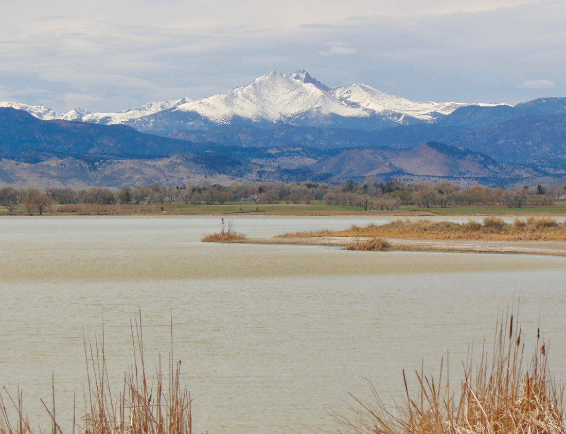 Noah Jigsaw Puzzle Macintosh Lake, Longmont Colorado, Longs Peak, Mount Meeker 1000 pieces