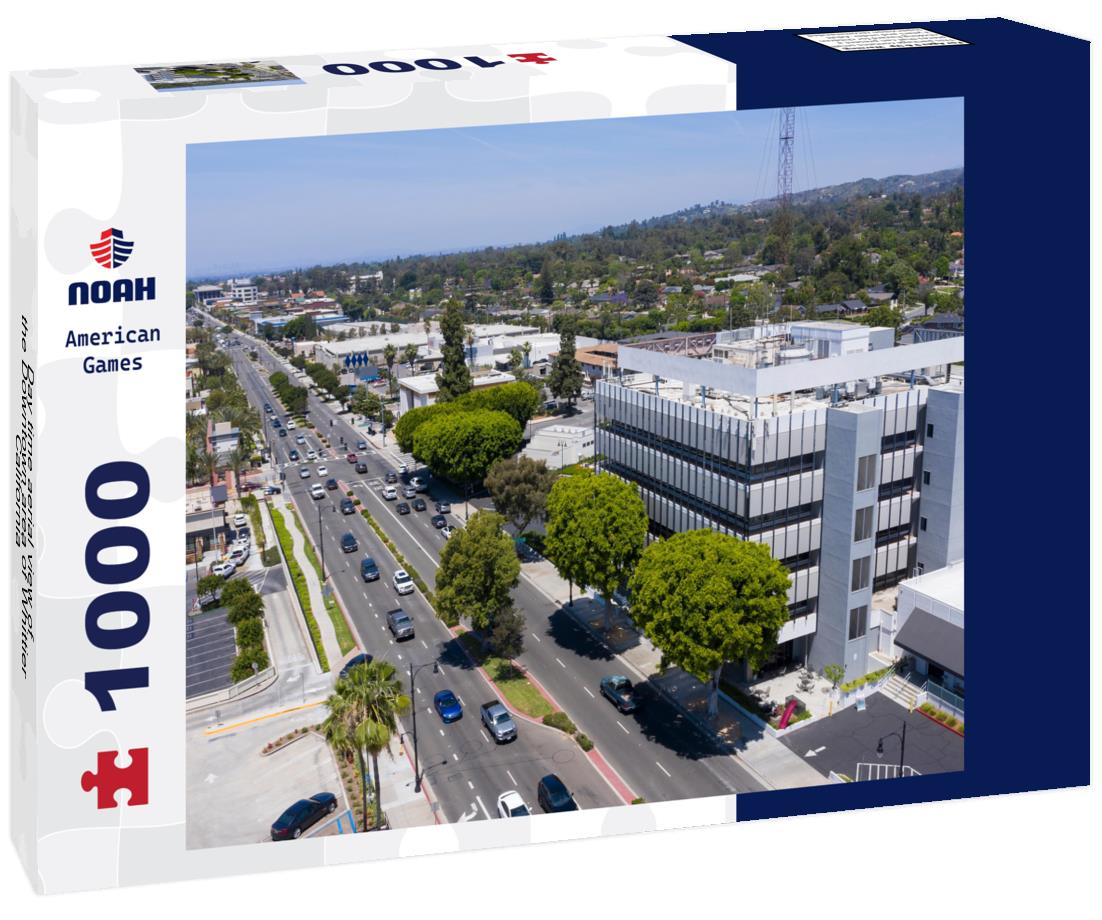 Noah Jigsaw Puzzle Day time aerial view of the Downtown area of Whittier, California 1000 pieces