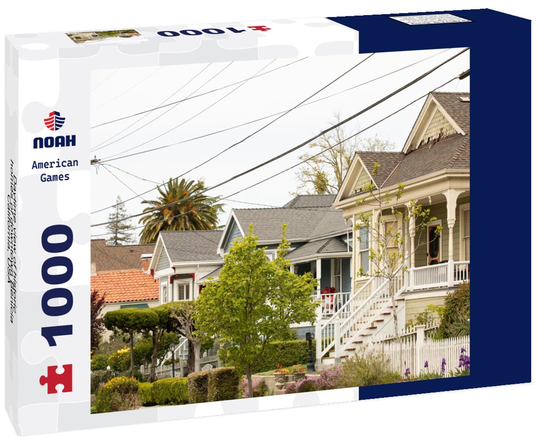 Noah Jigsaw Puzzle Daytime view of historic homes of downtown Benicia, California, USA 1000 pieces