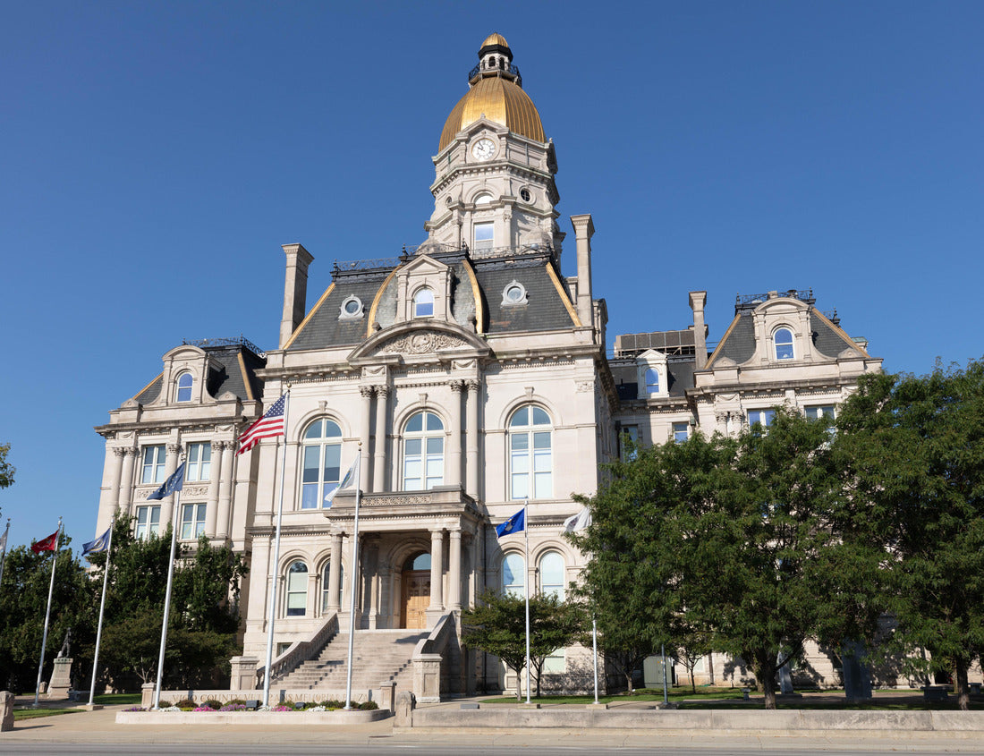Noah Jigsaw Puzzle The Vigo county Court House, in the city of Terre Haute, Indiana, USA 1000 pieces
