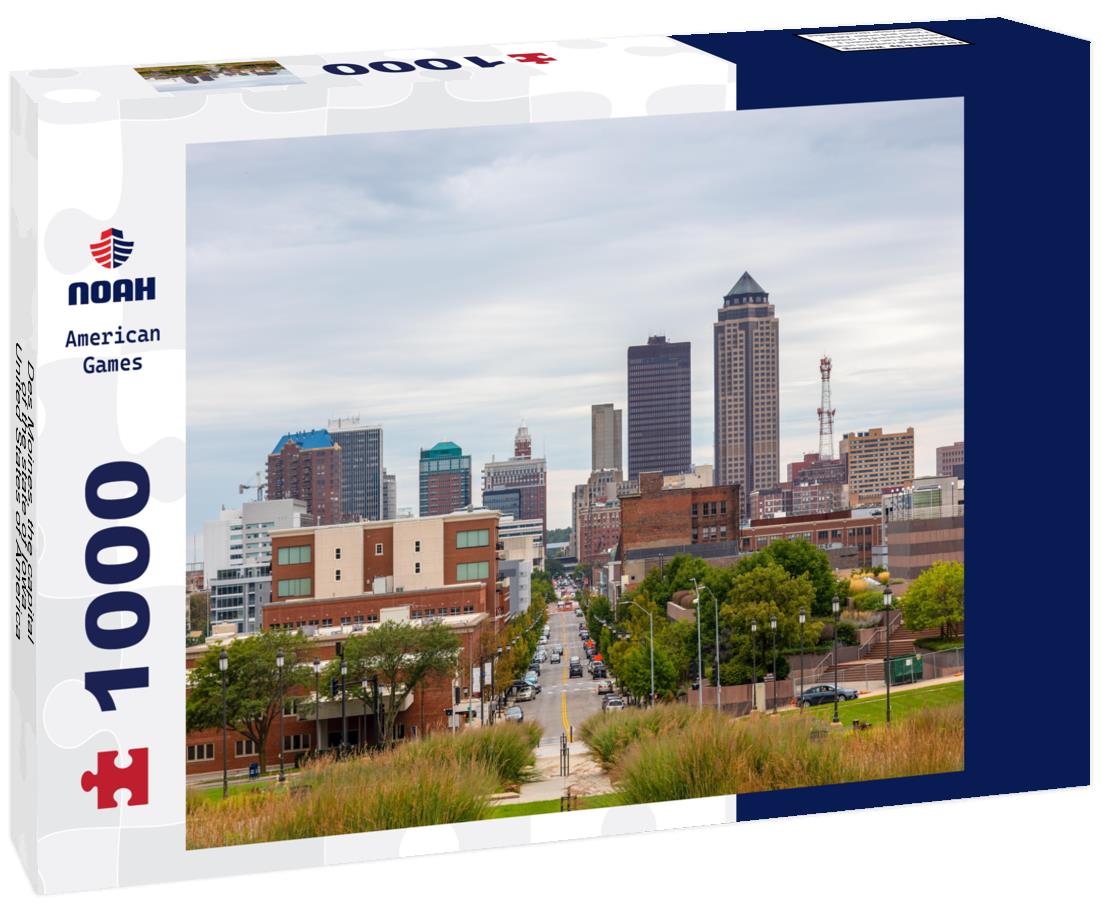 Noah Jigsaw Puzzle Des Moines, the capital of the state of Iowa, United States of America 1000 pieces