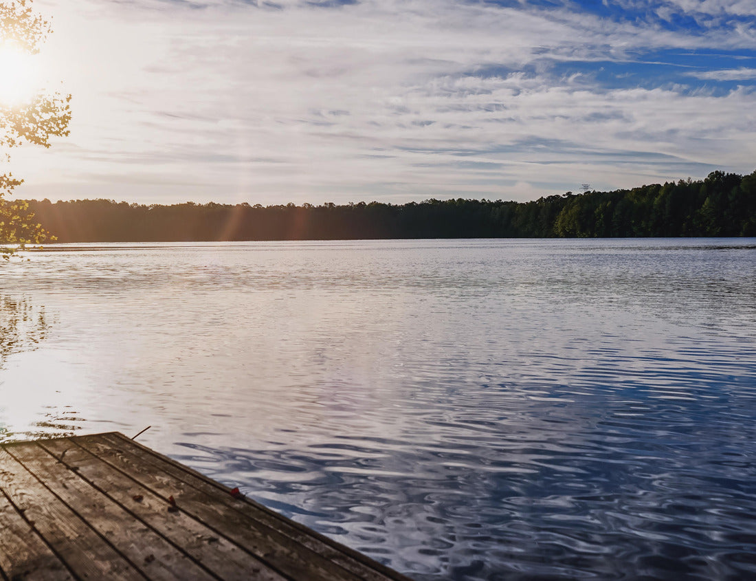 Noah Jigsaw Puzzle The sun rising in Chesapeake, Virginia USA at a local park with a lake 1000 pieces