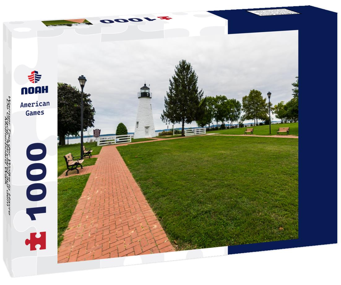 Noah Jigsaw Puzzle Warmer Tag der Wolke in Havre De Grace, Maryland auf dem Motherboard Walk 1000 pieces