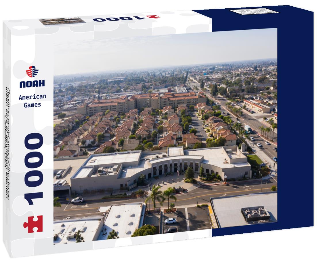 Noah Jigsaw Puzzle Daytime aerial view of the dense urban core of downtown Stanton, California, USA 1000 pieces