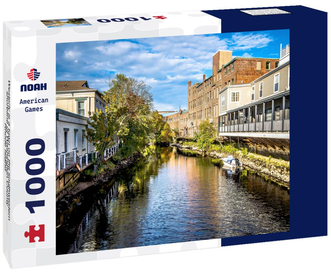 Noah Jigsaw Puzzle Westerly is a town on the southwestern shoreline of Washington County, Rhode Island 1000 pieces