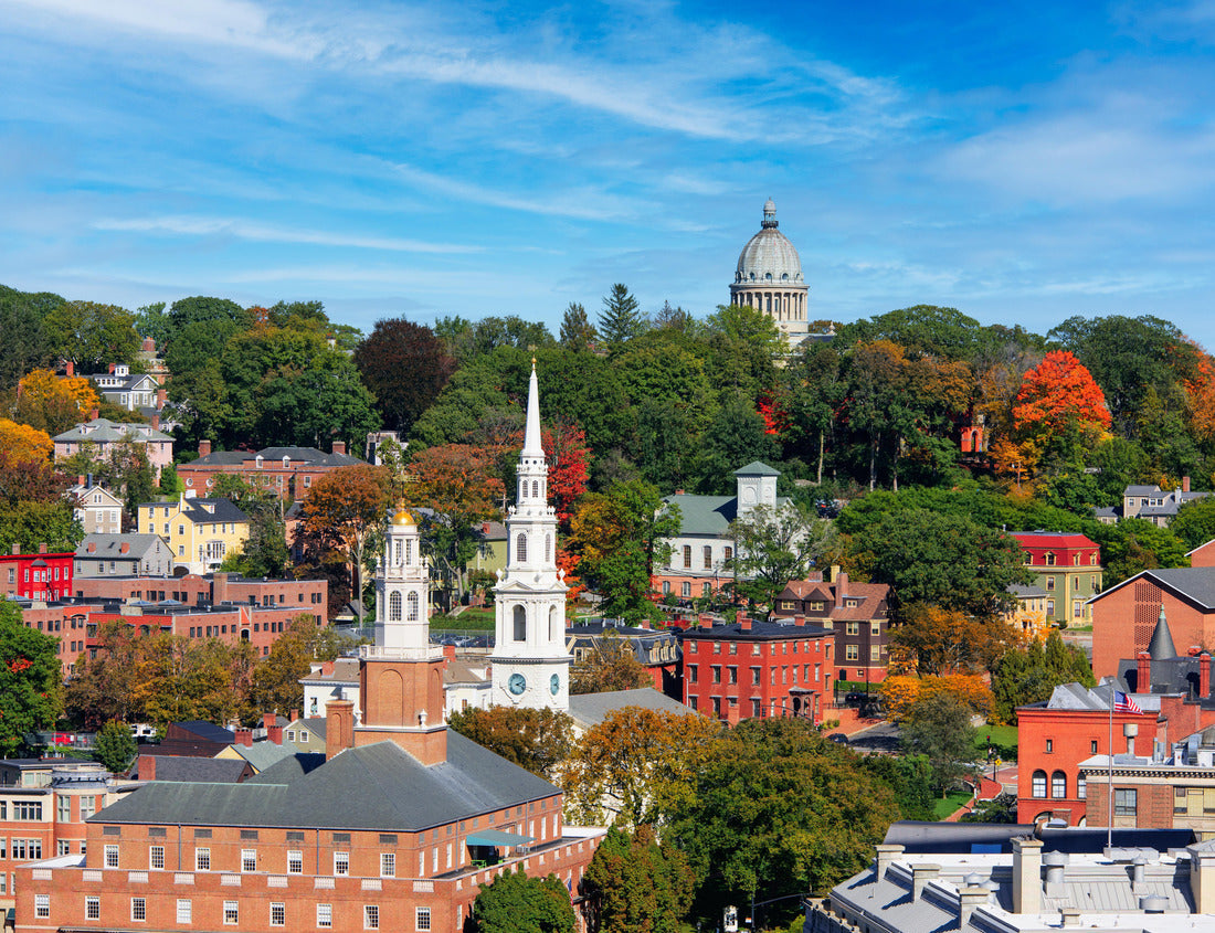 Noah Jigsaw Puzzle Providence, Rhode Island, USA historic New England architecture with early autumn foliage 1000 pieces