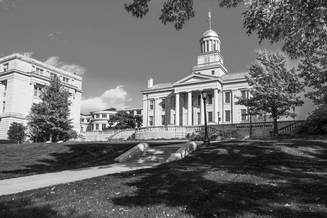 Downtown Iowa City 2000pc PuzzleBlack and White