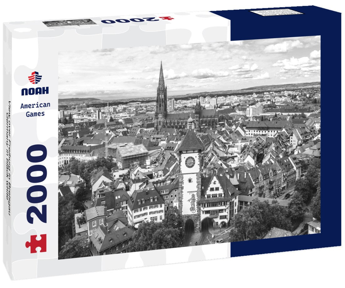 Freiburg in Breisgau, Germany 2000pc PuzzleBlack and White