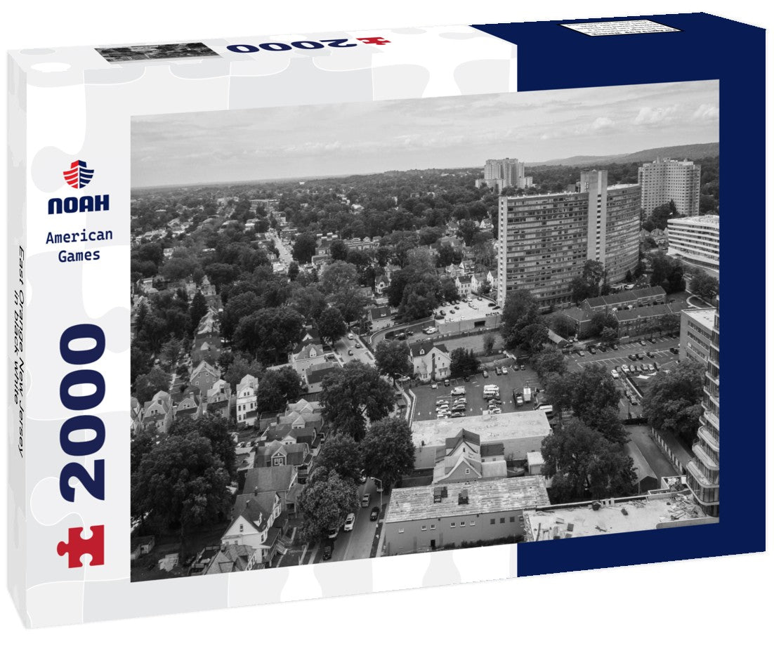 East Orange New Jersey 2000pc PuzzleBlack and White
