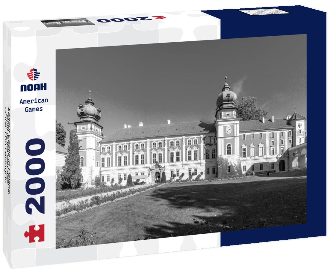 Lancut Castle in Poland. Built in the first half of the 17th century 2000pc PuzzleBlack and White