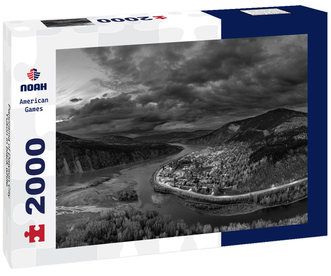 Dawson City, Yukon 2000pc PuzzleBlack and White