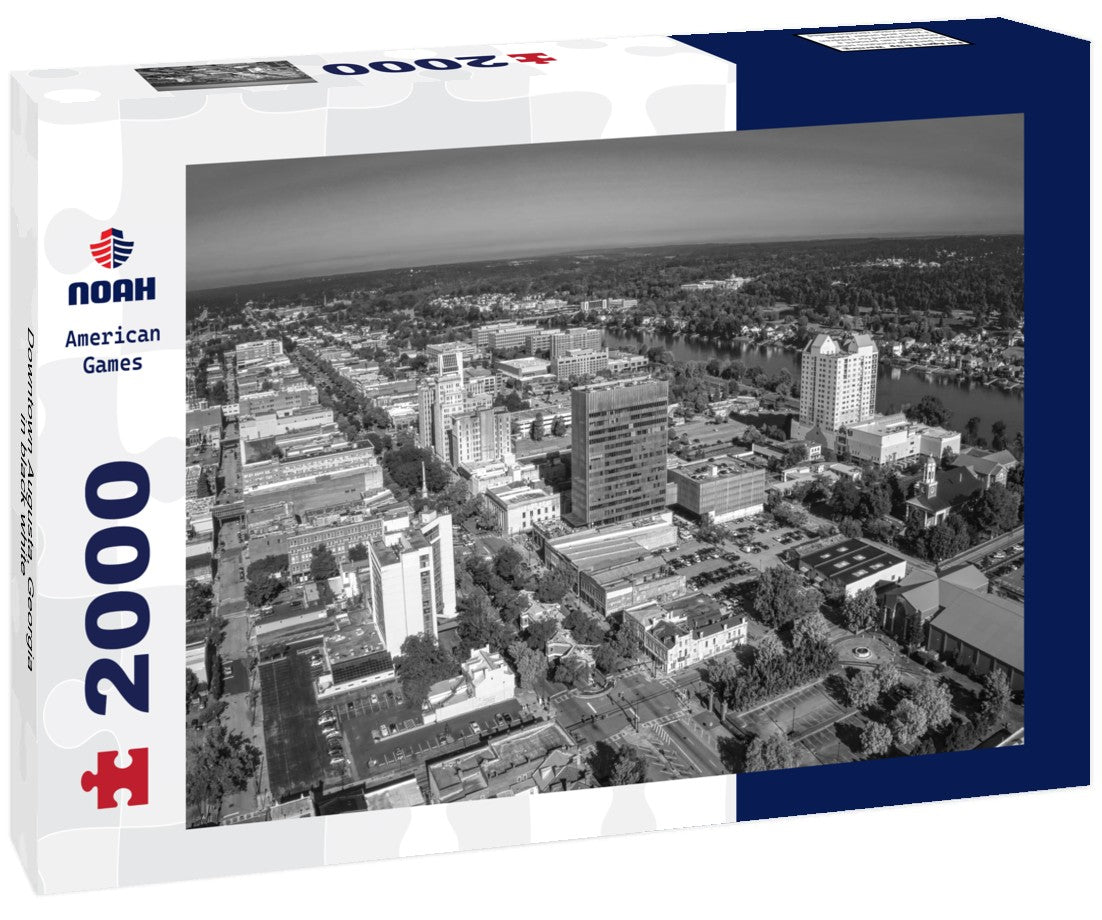 Downtown Augusta, Georgia 2000pc PuzzleBlack and White