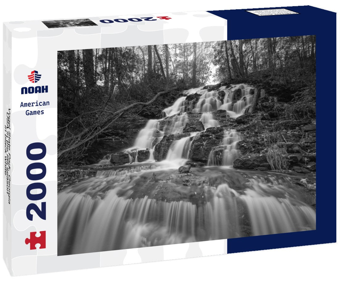 Vogel State Park, Georgia, USA in the fall season 2000pc PuzzleBlack and White