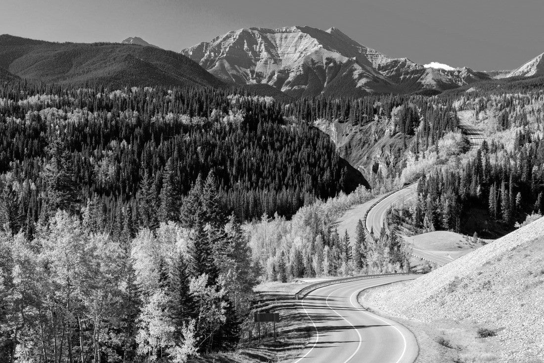Sheep River Provincial Park is a provincial park in Alberta, Canada 2000pc PuzzleBlack and White