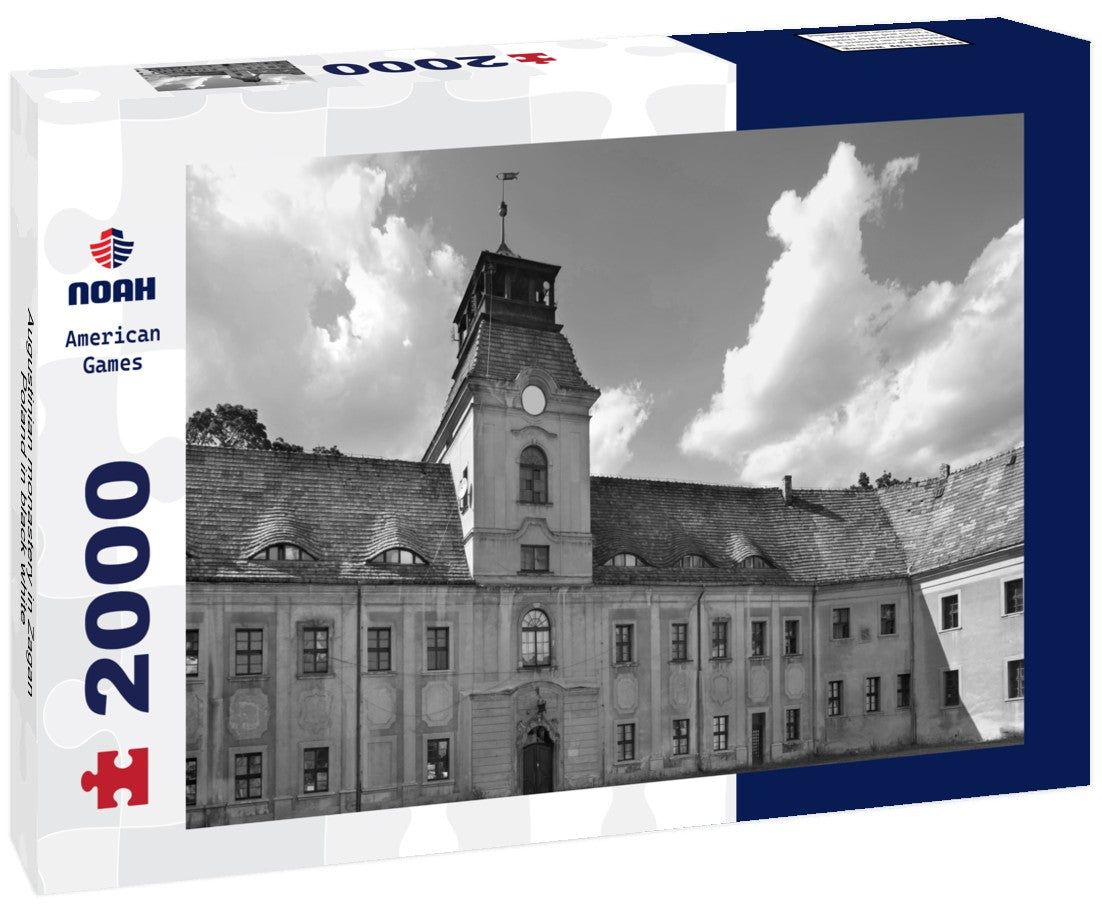 Augustinian monastery in Zagan, Poland 2000pc PuzzleBlack and White