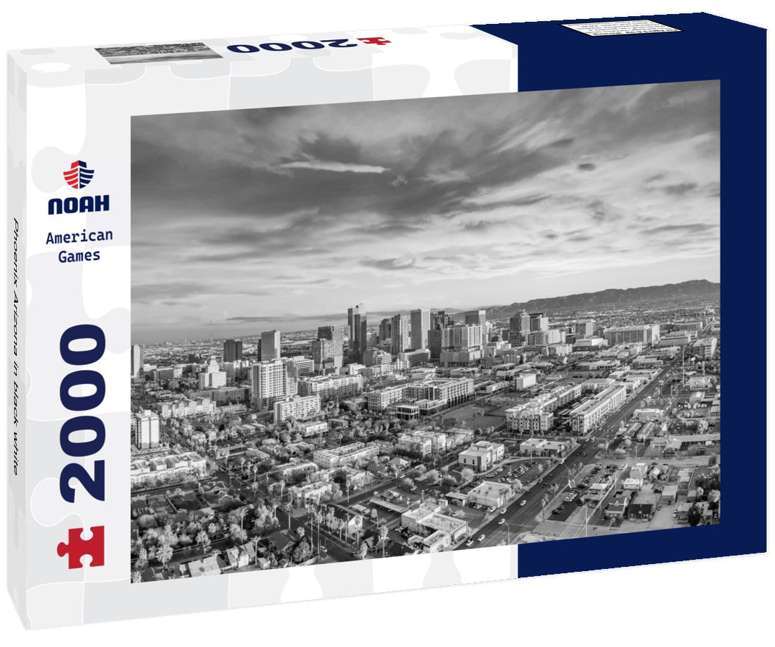 Phoenix Arizona 2000pc PuzzleBlack and White
