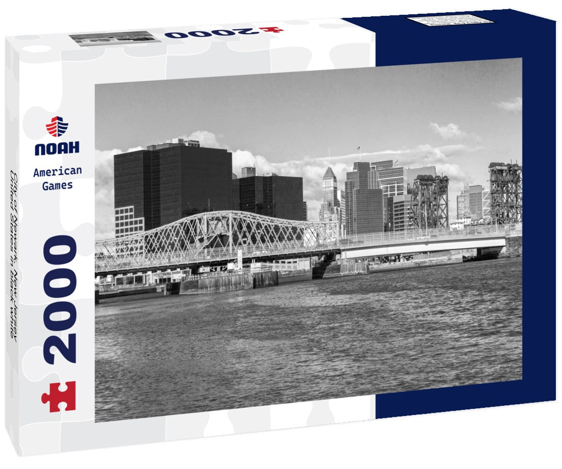 City of Newark, New Jersey, United States 2000pc PuzzleBlack and White
