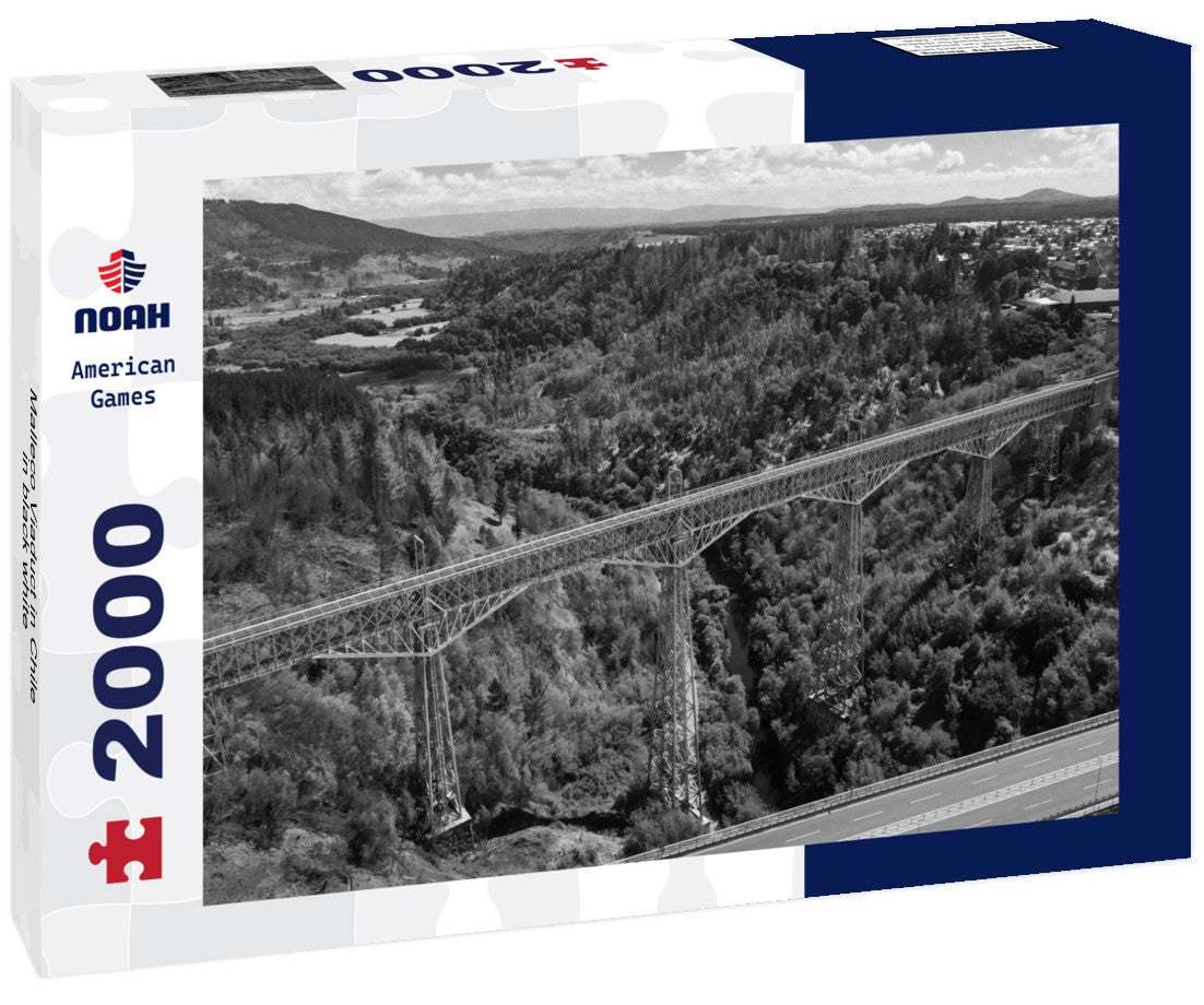 Malleco Viaduct in Chile 2000pc PuzzleBlack and White