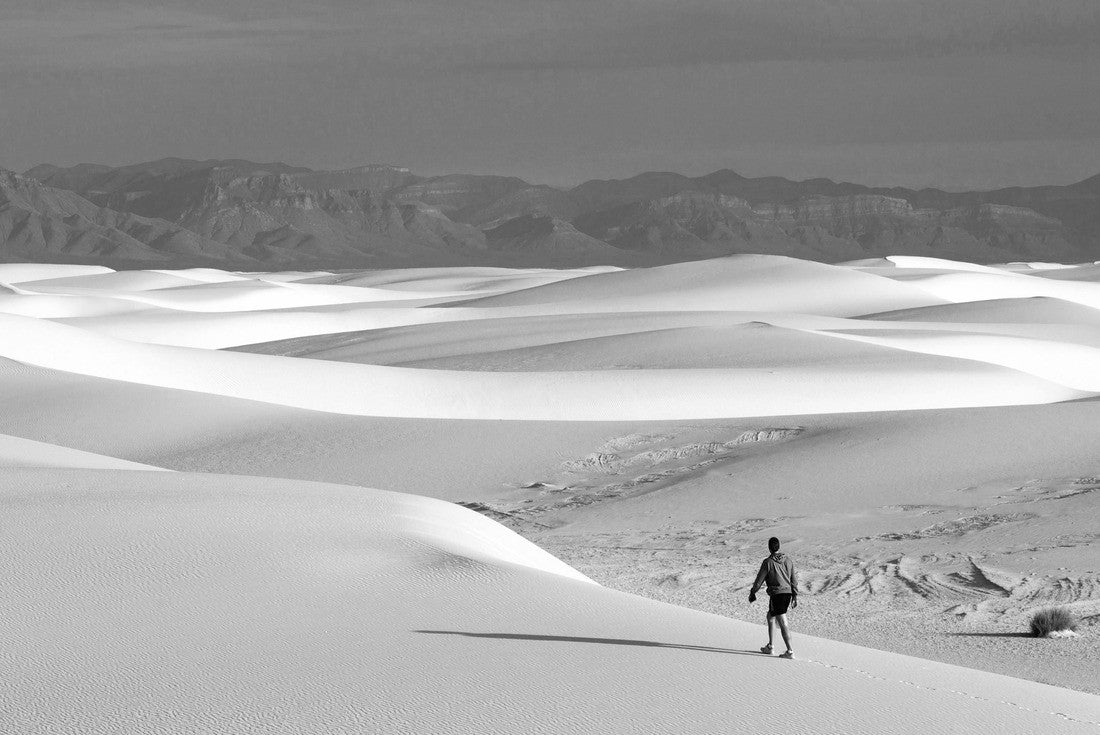 White Sands National Monument New Mexico, USA 2000pc PuzzleBlack and White