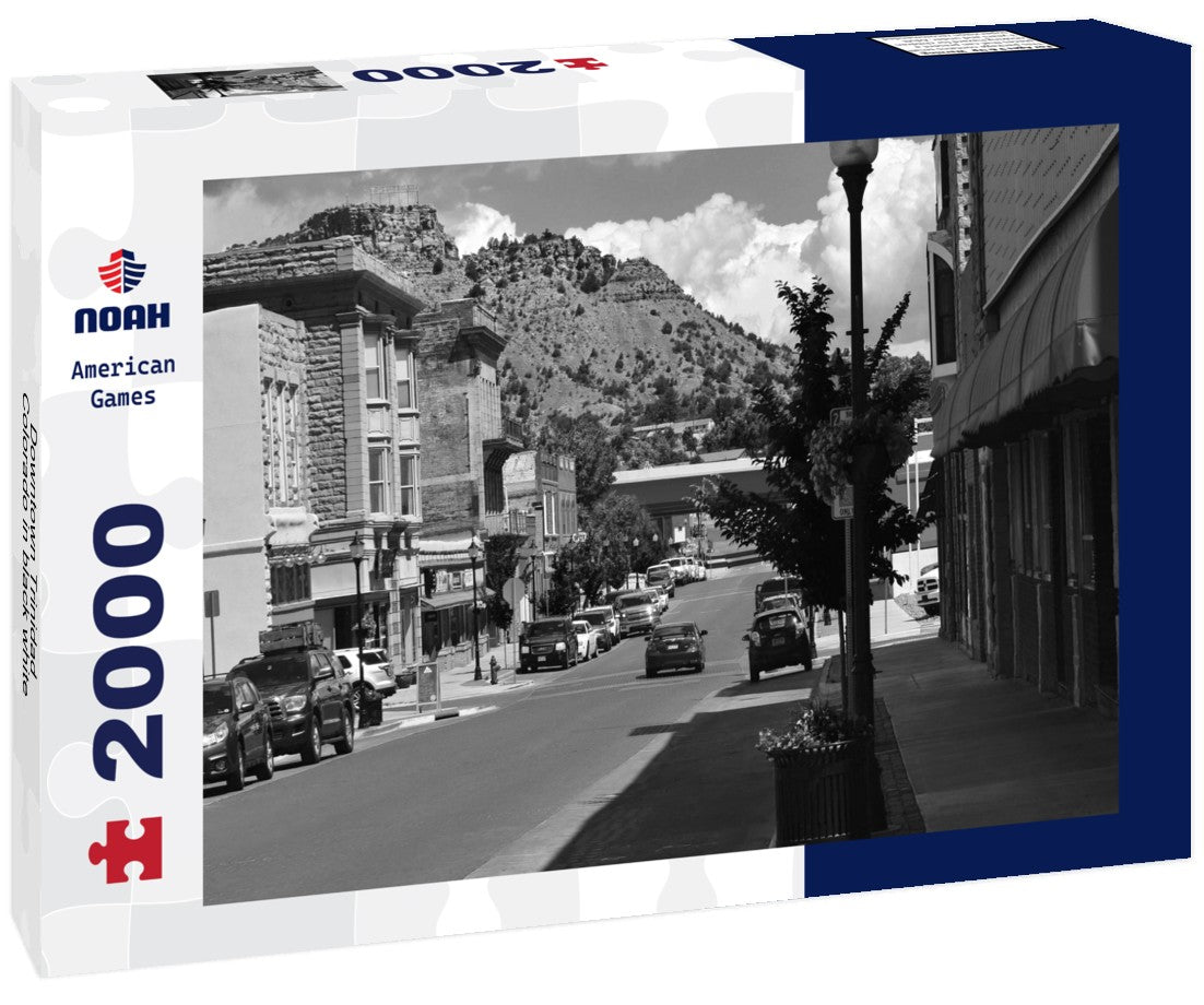 Downtown Trinidad, Colorado 2000pc PuzzleBlack and White