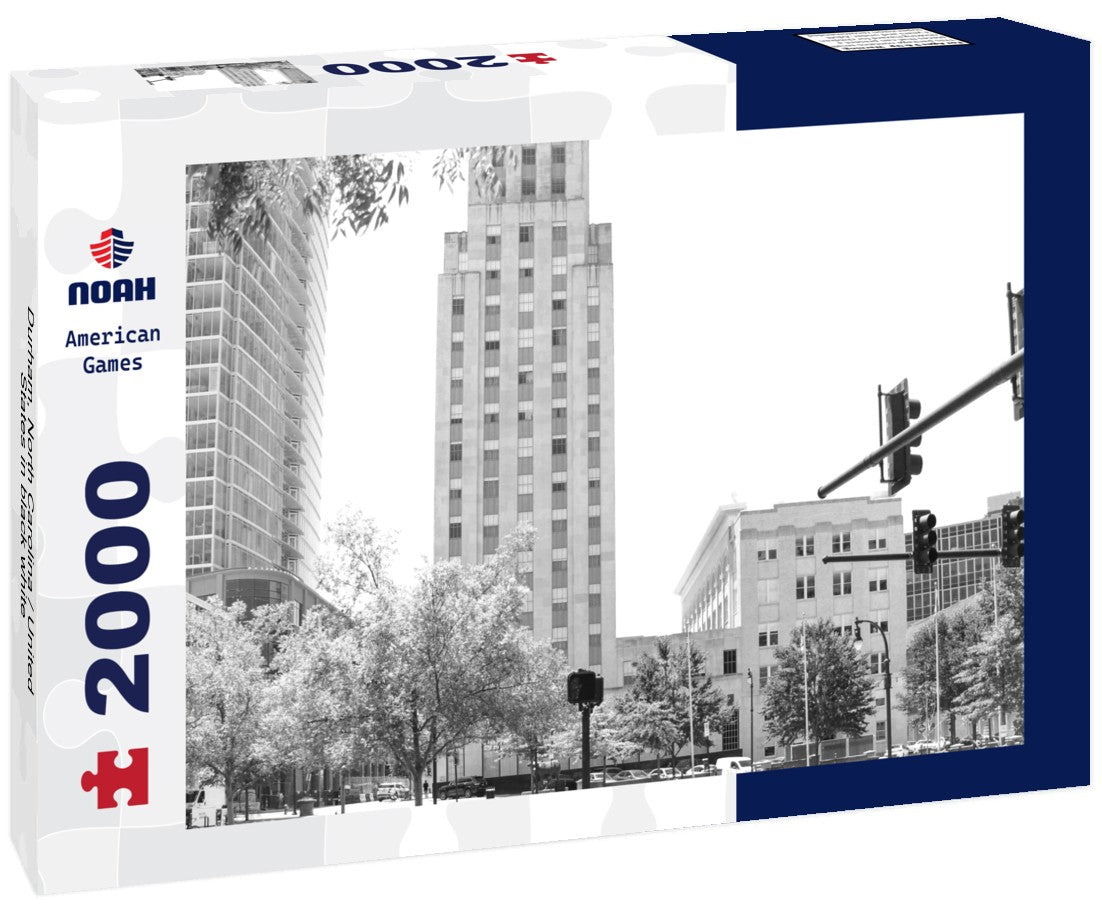 Durham, North Carolina / United States 2000pc PuzzleBlack and White