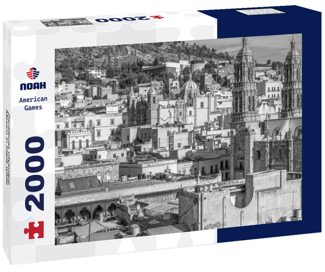 Zacatecas cityscape, Mexico 2000pc PuzzleBlack and White