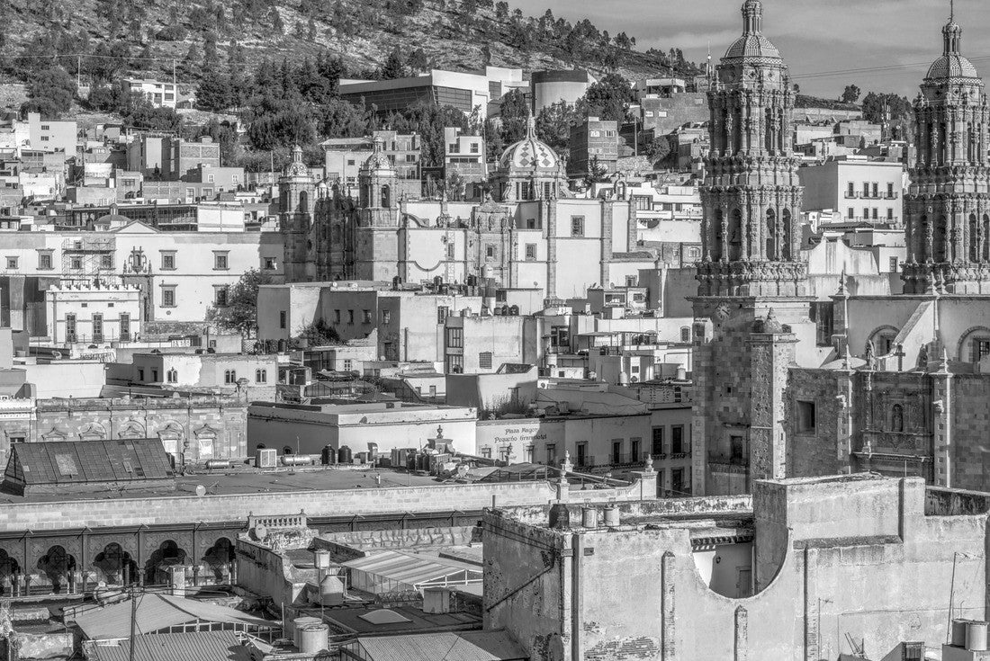 Zacatecas cityscape, Mexico 2000pc PuzzleBlack and White