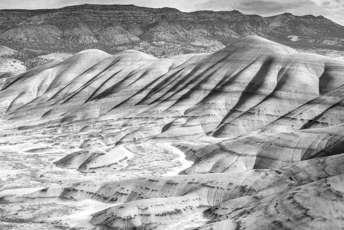 John Day Fossil Beds National Monument, Oregon-USA 2000pc PuzzleBlack and White