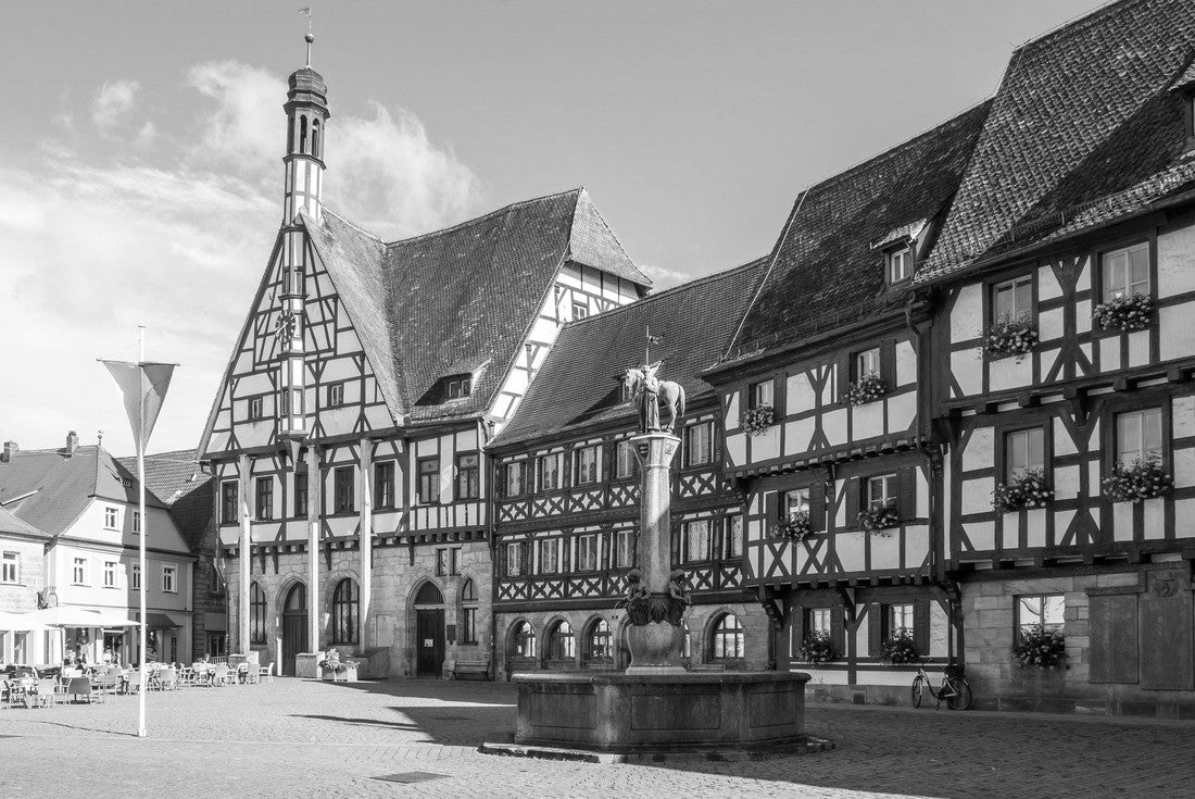 City of Forchheim 2000pc PuzzleBlack and White