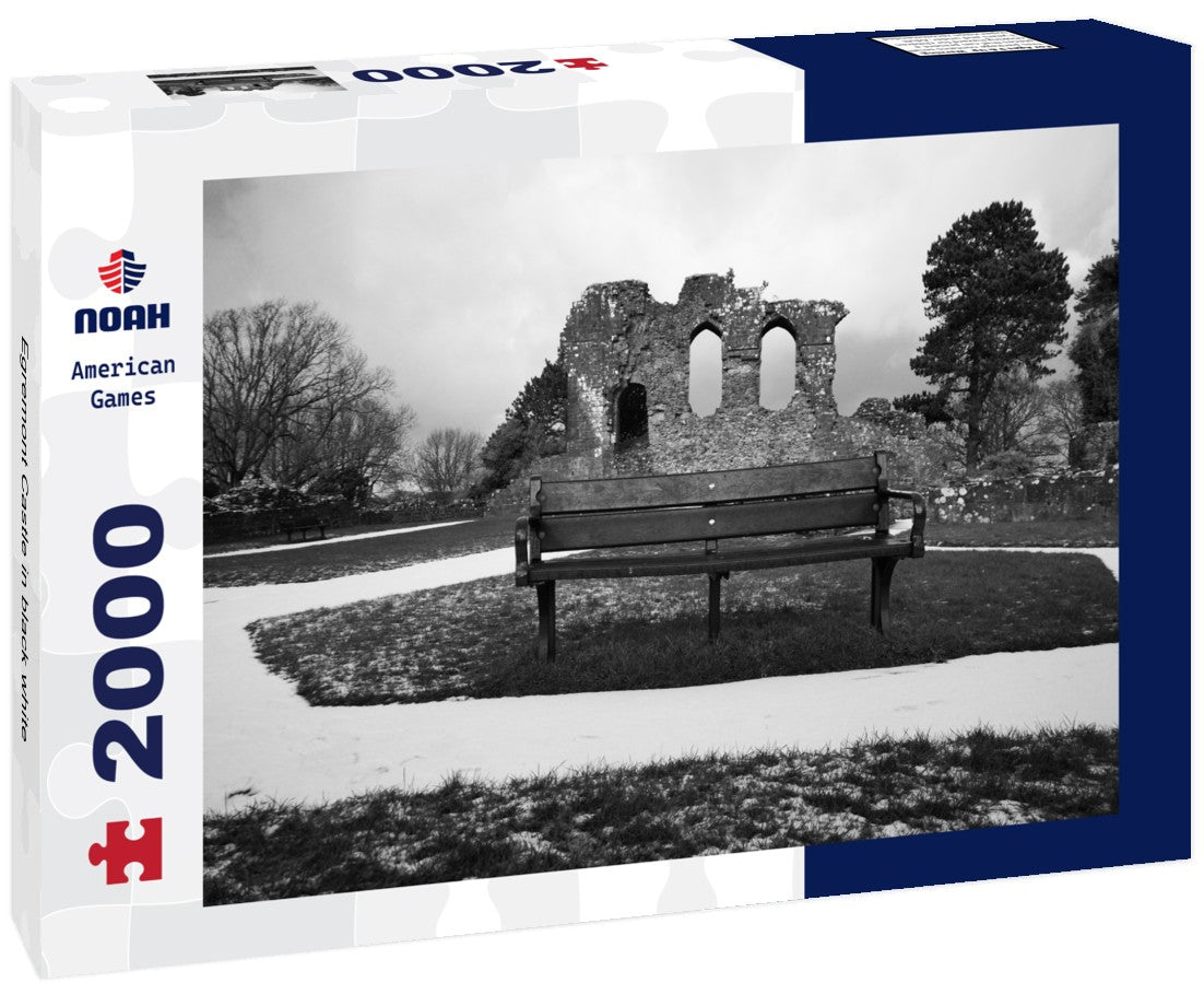 Egremont Castle 2000pc PuzzleBlack and White