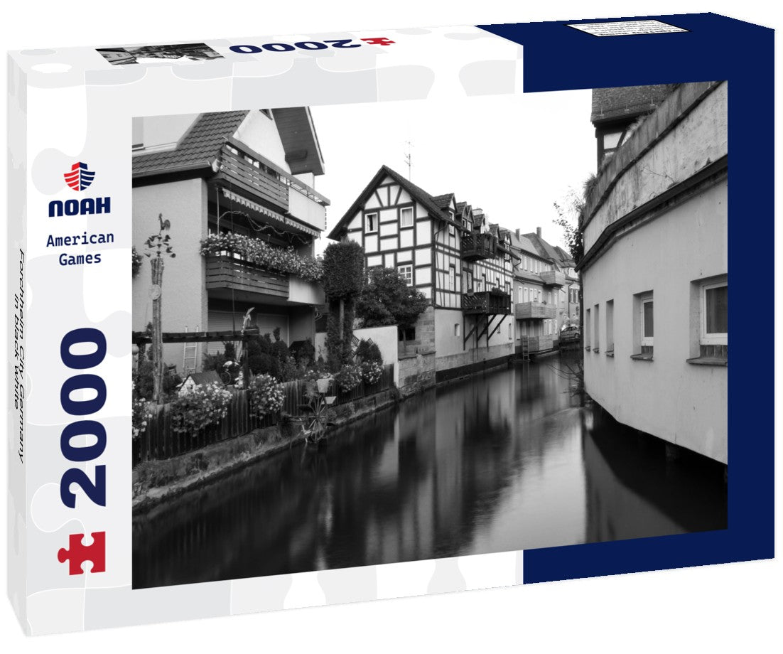 Forchheim City Germany 2000pc PuzzleBlack and White