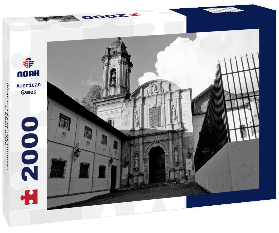 Mexico colonial city Uruapan 2000pc PuzzleBlack and White