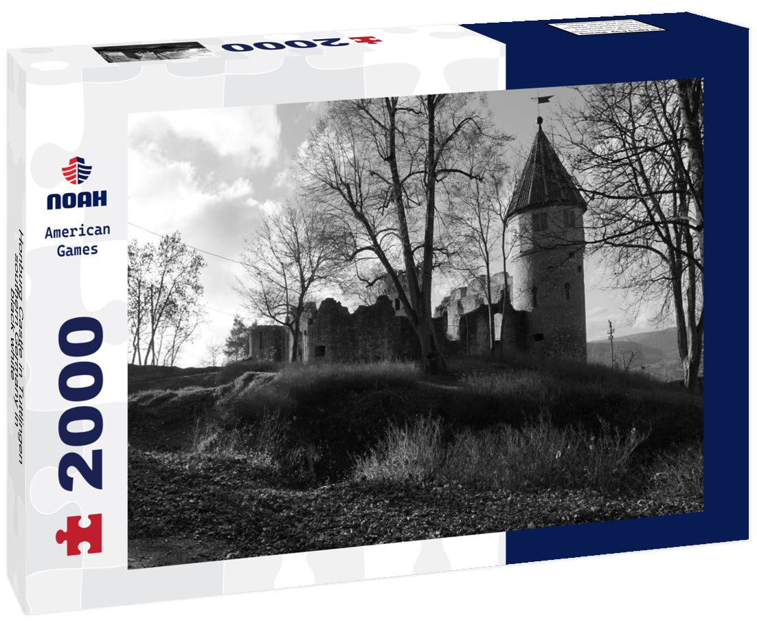 Honburg Castle in Tuttlingen, southern Germany 2000pc PuzzleBlack and White