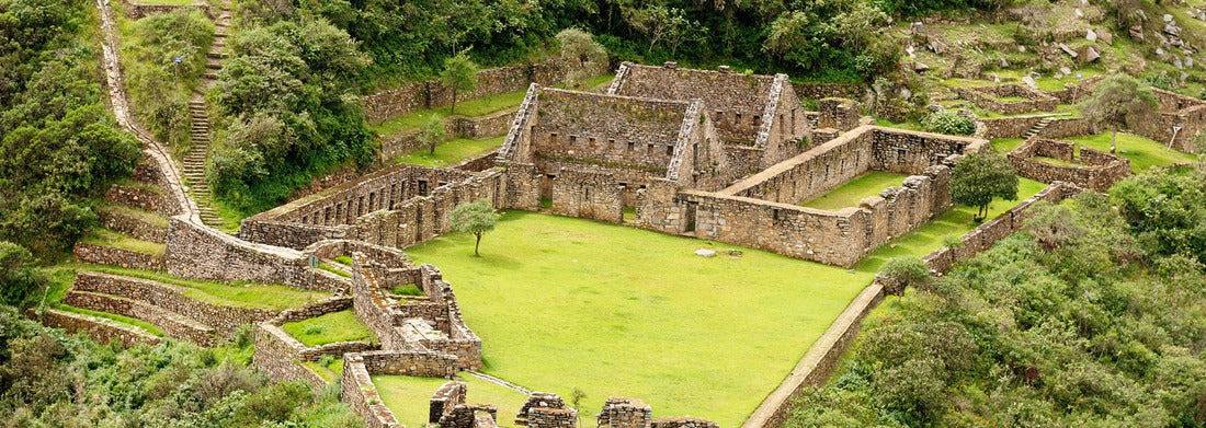 South America - Peru, Inca ruins of Choquequirao 1000pc Panoramic Puzzle