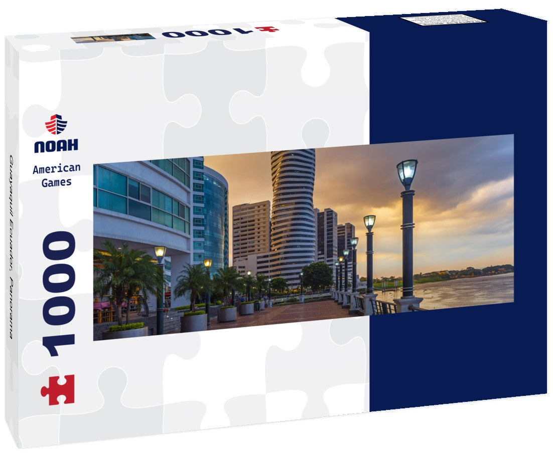 Guayaquil Ecuador 1000pc Panoramic Puzzle