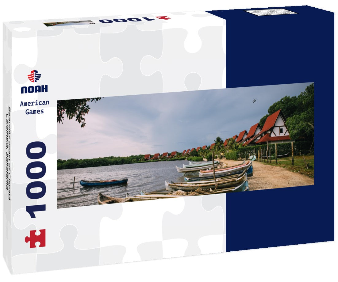 Beautiful coast of Cispatá Colombia 1000pc Panoramic Puzzle