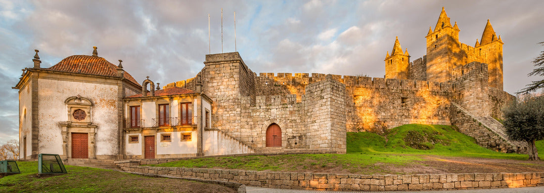 Santa Maria da Feira Castle, Portugal 1000pc Panoramic Puzzle