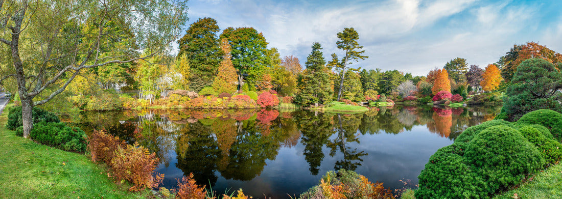 Noah Jigsaw PuzzlePanoramic view of Hadlock Pond in the fall. Three colors of Acadia National Park, Maine, Panorama 1000 Pieces