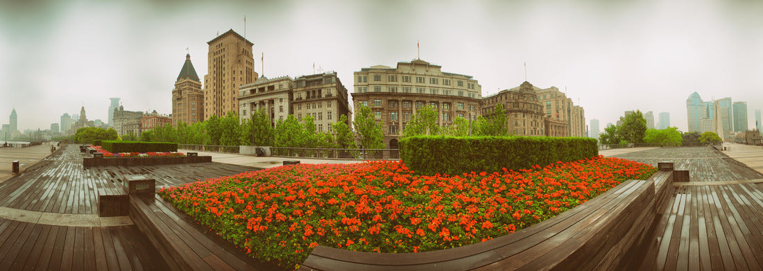 Noah Jigsaw Puzzle Shanghai, China, Panorama 1000 Pieces