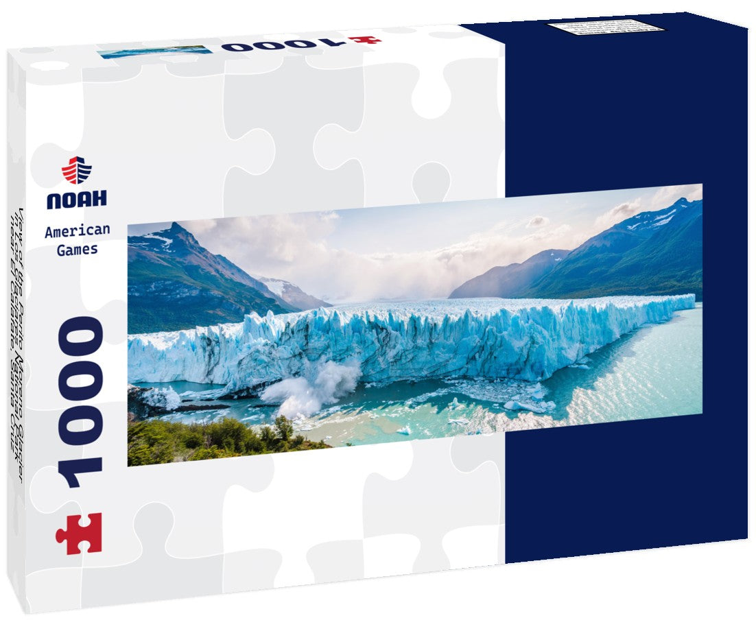 the Perito Moreno Glacier in Los Glaciares National Park near El Calafate, Santa Cruz, Argentina 1000pc Panoramic Puzzle