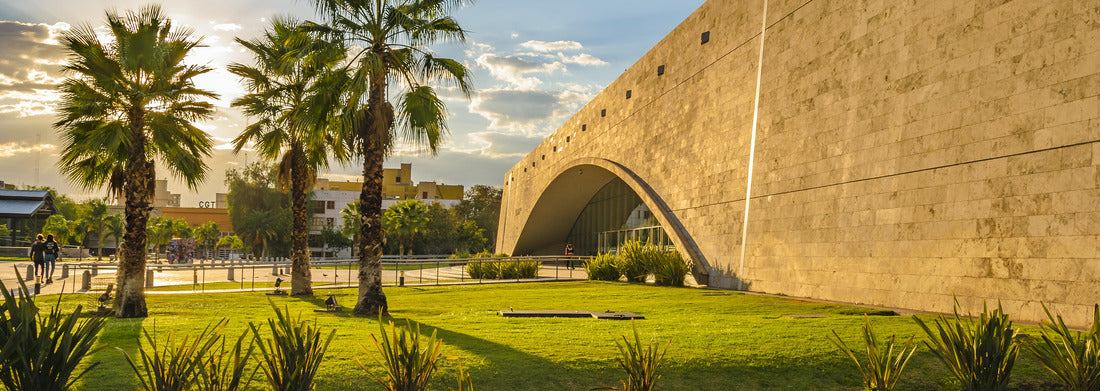 the Bicentennial Square, San Juan City, Argentina 1000pc Panoramic Puzzle