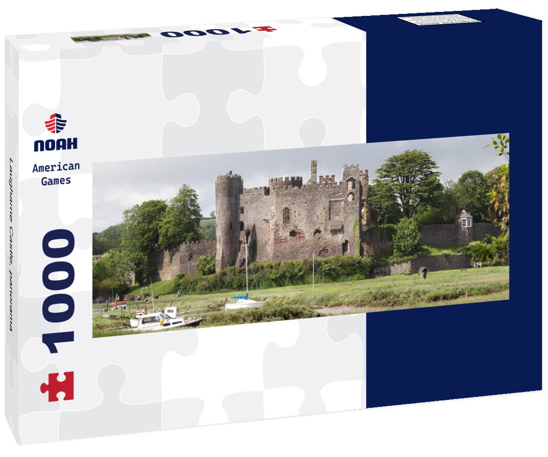Noah Jigsaw Puzzle Laugharne Castle, Panorama 1000 Pieces