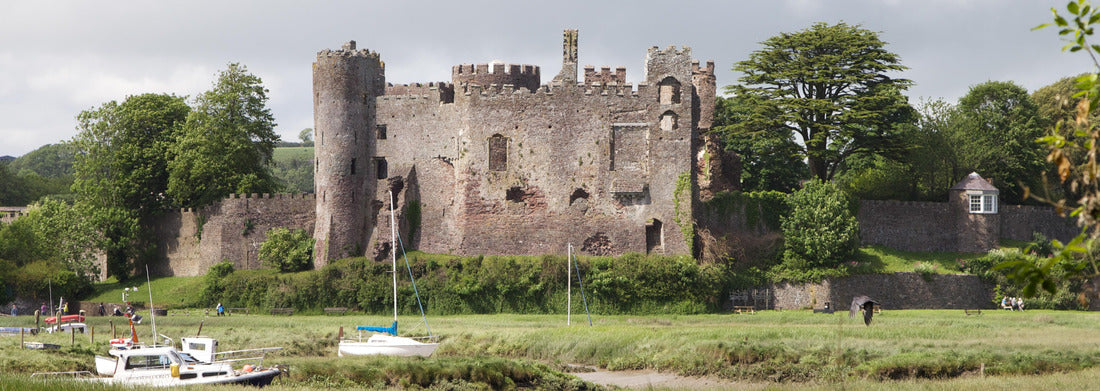 Noah Jigsaw Puzzle Laugharne Castle, Panorama 1000 Pieces