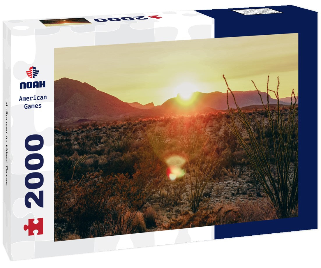 A Sunset in West Texas 2000pc Puzzle