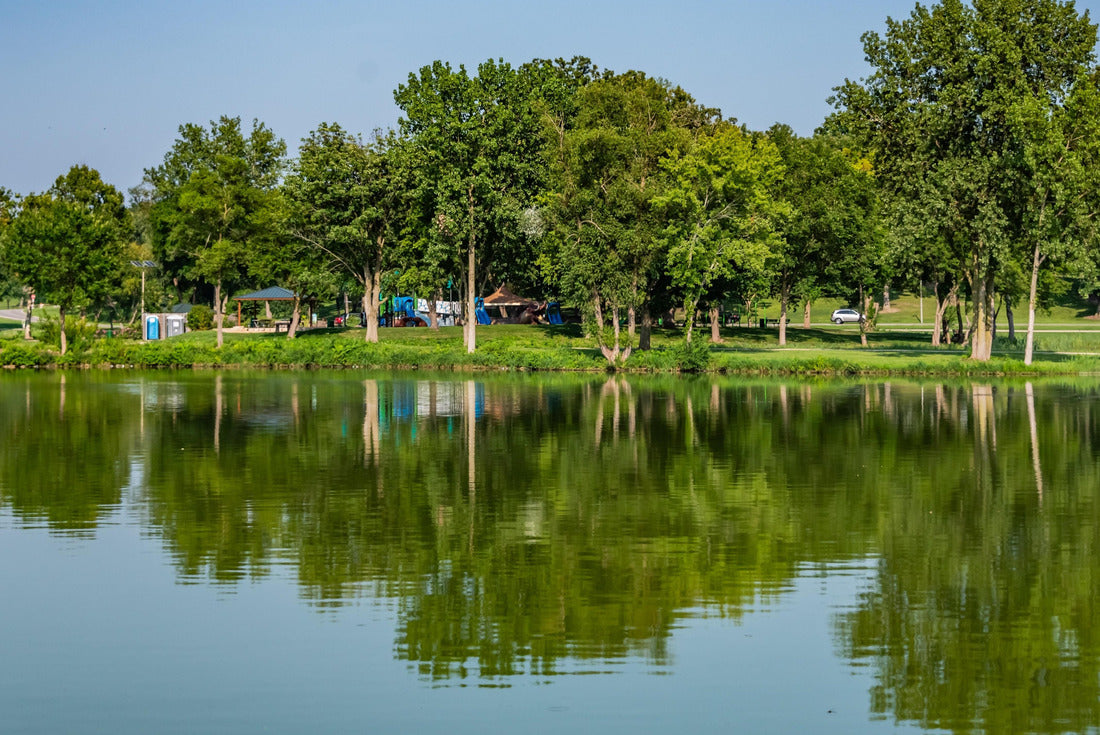 Noah Jigsaw Puzzle Aurora Illinois Phillips Park Mastodon Lake 2000 pieces
