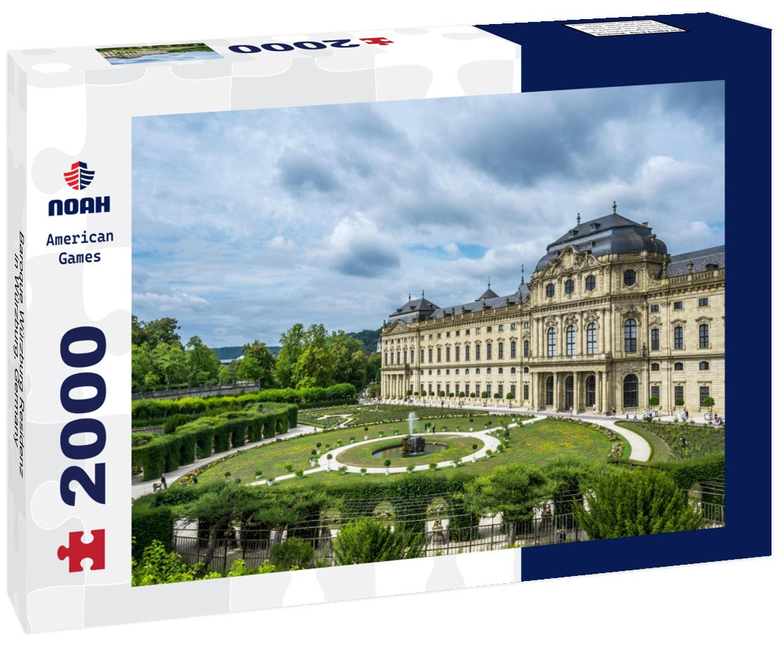 Baroque Würzburg Residenz in Würzburg, Germany 2000pc Puzzle