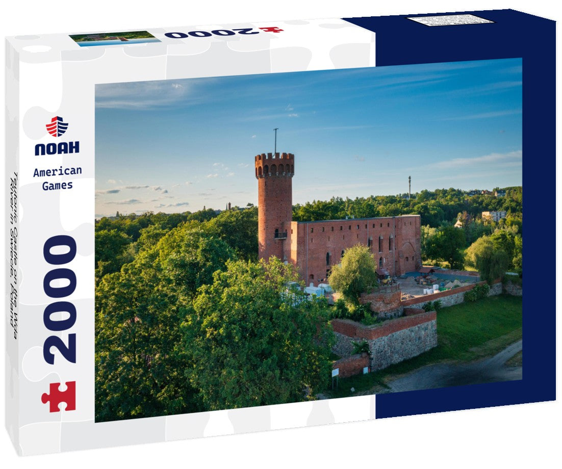Teutonic Castle on the Wda River in Swiecie, Poland 2000pc Puzzle