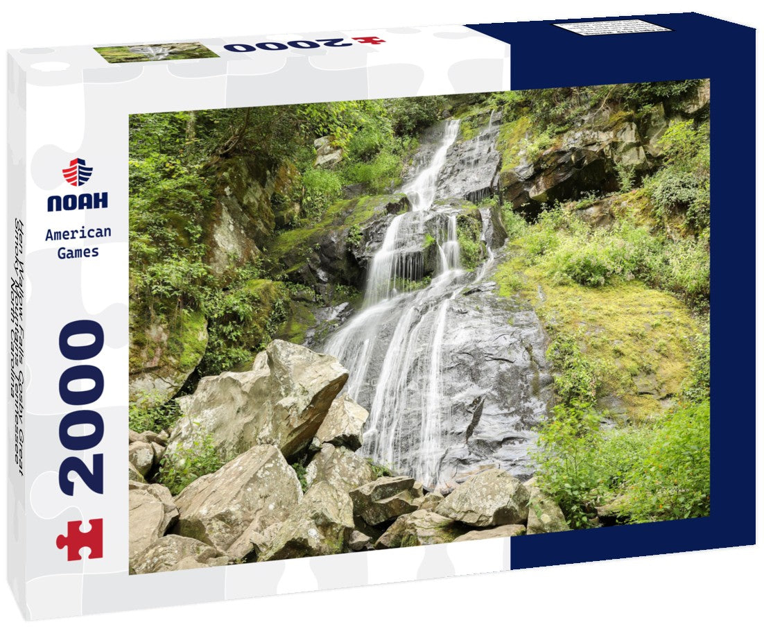 Hen Wallow Falls Cosby Great Smoky Mountains Tennessee North Carolina 2000pc Puzzle