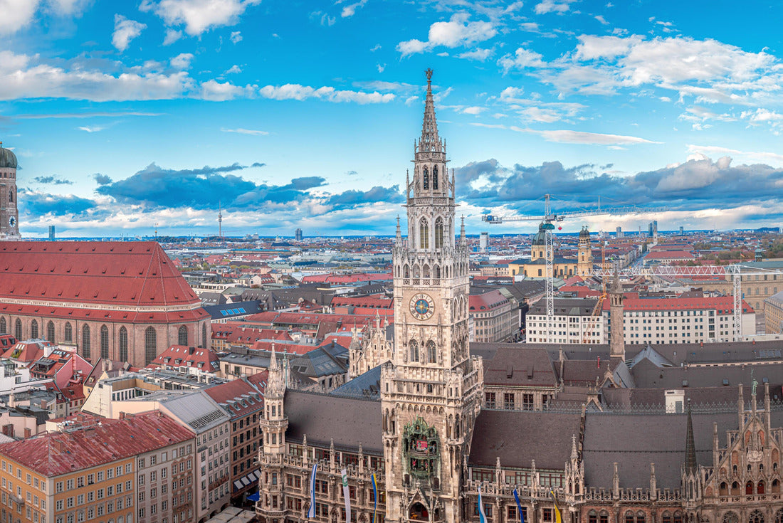 Noah Jigsaw Puzzle Munich City Skyline Panorama, Munich, Germany 2000 pieces