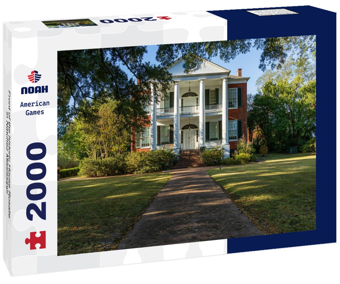 Front of the historic House Rosalie in Natchez Mississippi 2000pc Puzzle
